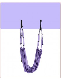 Corde sangle De Yoga Aérien Yoga Stretch Améliore la Flexibilité Corporelle Étirement pour la remise en forme Violet