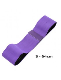 Bande Élastique Fitness en Tissu, Bande de Résistance violet Taille S